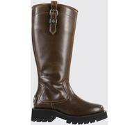 GANNI Boots Woman color Olive - Size: 41 - female
