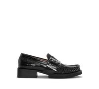 GANNI buckle-fastening loafers - Black 36