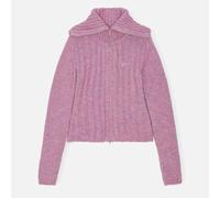 Ganni Cable-Knit High-Neck Jumper - S