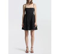 GANNI Dress Woman color Black - Size: 42 - female