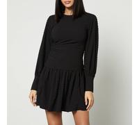 Ganni Gathered Cloqué Mini Dress - EU 44/UK 16
