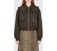 GANNI Jacket Woman color Brown - Size: 38 - female