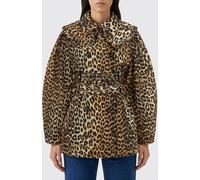 GANNI Jacket Woman color Brown - Size: 40 - female