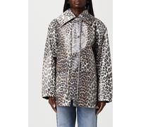 GANNI Jacket Woman color Milk - Size: XXS - female