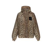 GANNI 'Leopard Print Nylon' Windbreaker L-XL
