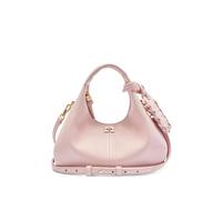 GANNI logo-detail charm tote bag - Pink One Size