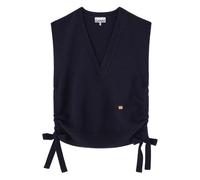 GANNI logo-detail vest - Blue XXS-XS-S-M-L-XL