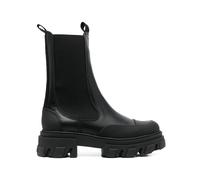 GANNI Mid chunky leather Chelsea boots - Black 35-36-41