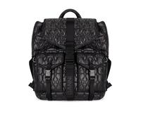 GANNI RE-TECH BLACK BACKPACK One Size