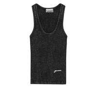 GANNI ribbed tank top - Black XS-S-M-L-XL