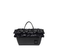 GANNI ruffled-detail shoulder bag - Black One Size