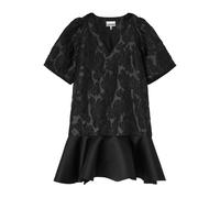 GANNI ruffled mini dress - Black 32-34-36-38-40