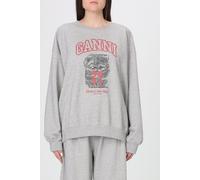 GANNI Sweatshirt Woman color Grey - Size: XL - female