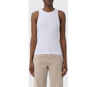 GANNI Top Woman color White - Size: M - female