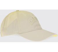 GANNI Two-Tone Organic Cotton Baseball Cap with Embroidered Logo - Size: OS - female