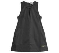 GANNI Women's Duchesse Nylon Mini Dress Black