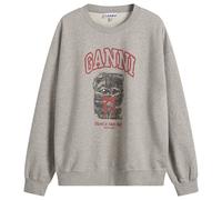 GANNI Women's Isoli Crewneck Sweatshirt Paloma