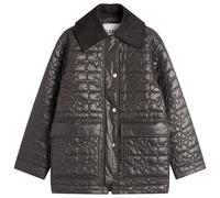 GANNI Jacket Woman color Grey - Size: XXS - female