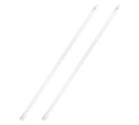 Ganquer 2 Pack 17 Inch Blind Wand, Vertical Blinds Opener, Tilt Wand Replacement, Clear Acrylic Rod with Hook and Grip, Universal Design, Durable