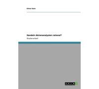 Gans - Handeln Aktienanalysten rational - New paperback or softback - X555z