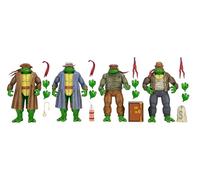 Ganster Turtles Pack 4 Scale Action Figures 18cm Teenage Mutant Ninja Turtles Mirage Comics