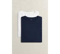 GANT 2-Pack Crew Neck T-Shirts - Regular Fit Cotton Tees