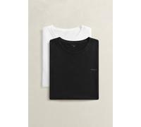 GANT 2-Pack Crew Neck T-Shirts - Regular Fit Cotton Tees
