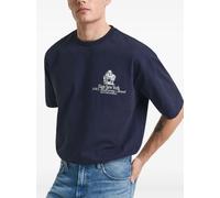 GANT 240 Mulberry Street graphic-print T-shirt - Blue XS