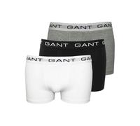 GANT 3-Pack Boxer Trunks, White/Grey/Black - XX-Large