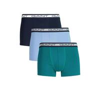 GANT 3-Pack Core Boxer Trunks, Ocean Turquoise - Medium
