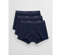 Gant for man. 900003333 Set of 3 navy boxer shorts (M), Homewear, Cotton
