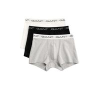 GANT 3-Pack Boxer Trunks, Grey Melange - Large