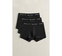 GANT 3-Pack Signature Waistband Trunks - Stretch Cotton Slim Fit
