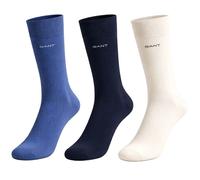 GANT 3 Pack Soft Cotton Socks Vintage Blue