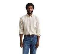 Gant 3260019 Linen Regular Fit Long Sleeve Shirt Beige L Man