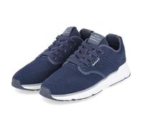 GANT 32638175/G69 Men's Low Trainers Leather & Textile in Blue - Size 40, blue, 10 UK