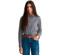 Striped long-sleeve shirt for women Gant Classic Bleu 36