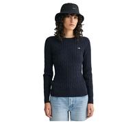 Women's Twisted Knit Pullover Gant Classic Bleu S