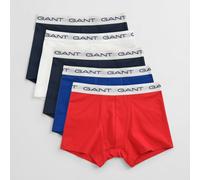 Men's GANT Mens Slim Fit Stretch Cotton Jersey Trunks 5-Pack - Red - Size: 35/34/32