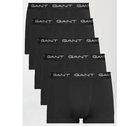 GANT 5 Pack Trunks, Black, Size L, Men Black