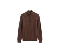 Gant 8050603 Half Zip Sweater Brown L Men