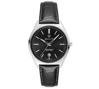 Gant Abington Men's Quartz Watch G201002 41mm with Stainless Steel Case Black Dial Black Leather Strap Date 5ATM
