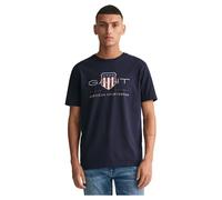 Gant Archive Shield Regular Fit Short Sleeve T-shirt Blue L Men