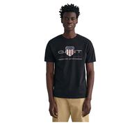 Gant Archive Shield Regular Fit Short Sleeve T-shirt Brown L Men