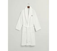 GANT ARCHIVE SHIELD TERRY Unisex Bathrobe White - X-Small