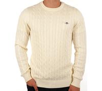 Gant Mens sweater - Beige Cotton - Size Medium
