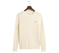 Gant Cable Sweater Beige M Man