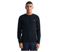 Gant Cable Sweater Black M Men