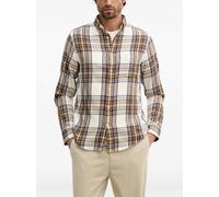 Gant checked chest-pocket shirt - Neutrals S-M-XL-XXL