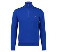 GANT Classic Cotton Half Zip, Lapis blue, M